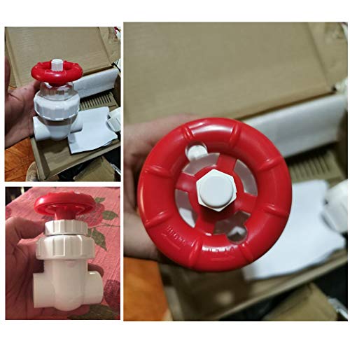 Valve plastique de réglage de précision pour un arrosage régulé blanc 25mm