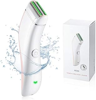 Women Electric Shaver - LARMHOI Women Electric Razor with Rechargeable Cordless Waterproof LED
