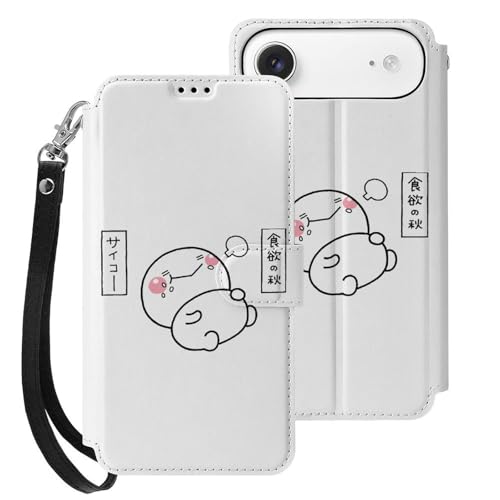 iPhone17Air�P�[�X �蒠�^ ����܂�т�� PU���U�[ TPU �A�C�t�H��17Air�P�[�X Case �X�^���h�@�\ �J�[�h���[ ���z�^ �ϏՌ� �V���v�� �l�C �L�����N�^�[