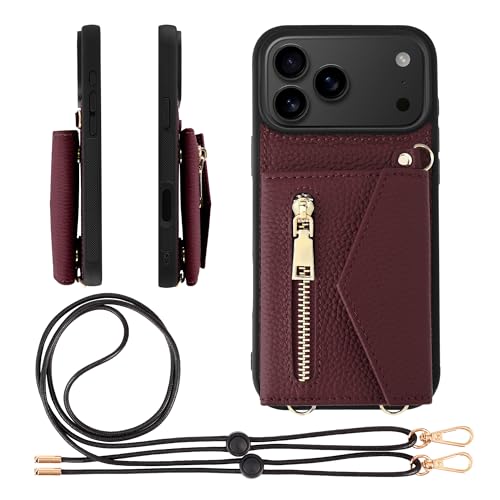 HANATORA for iPhone 17ProMax �P�[�X �V�����_�[ �{�v �V�������N���U�[ �ϏՌ� �X�}�z�P�[�X �X�}�z �V�����_�[�X�g���b�v �t�� �t�@�X�i�[ �X�}�z�V�����_�[ �J�o�[ �J�[�h�|�P�b�g �J�[�h���[ ���K���� ���C�� BPCGZ-