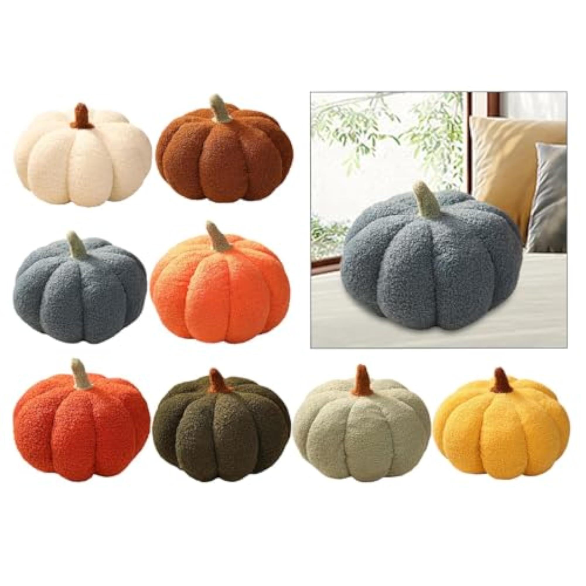 Halloween Pumpkin Pillows Plush Decorative Cushion