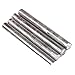 Petabo 30pcs Industrial Metal Zinc Rod Length 1000mm, Dia 10mm High Purity Solid Round Bar for Crafting
