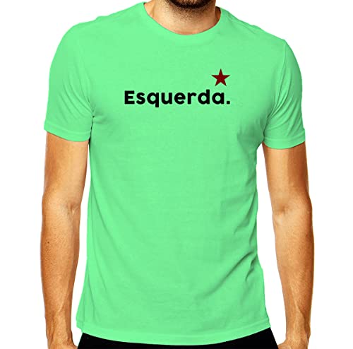 Camiseta Esquerda - Partido Dos Trabalhadores Pt Lula 2022 (M, Branca - Babylook)