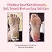 MADFORCOS Exfoliating Foot Peel Mask with AHA/BHA & 4 Fruit Extracts – Removes Dead Skin & Calluses for Baby Soft Feet – Foot Peeling Mask Socks for Dry, Cracked Feet (4 Pairs)
