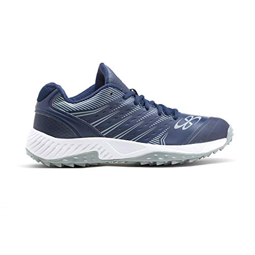 Boombah Women s Dart 3002 Low Turf Shoes Navy Gray - Size 9