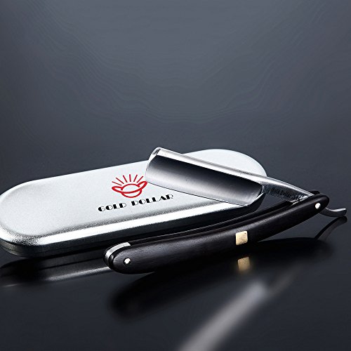 Gold Dollar Straight Razor Wooden Scale Vintage Razor For Men & Barber Shaving Ready Without Stabilizer #TOP5