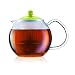 Produktbild Bodum ASSAM Teebereiter (Glasgriff, Farbiger Deckel, Permanent Kunststofffilter, 1,0 liters) grün
