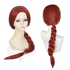 Red Long Braid Princess Wig - Kid