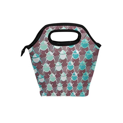 Montoj - Bolsa térmica para el almuerzo, diseño de los Beatles