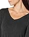 Amazon Essentials Women's 3/4 Sleeve V-Neck Swing T-Shirt (Available in Plus Size), Pack of 2, Charcoal Heather/Red, XX-Large