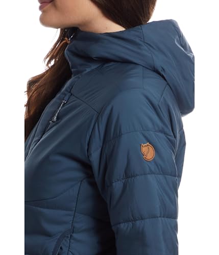 Image of Fjallraven Keb Padded Hoodie Women's Jacket - Lightweight, Insulated, Weather Resistant Fabric - Hiking, Trekking
