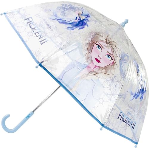 Parapluie Reine des Neiges pour fille pour éviter les pincements de doigts