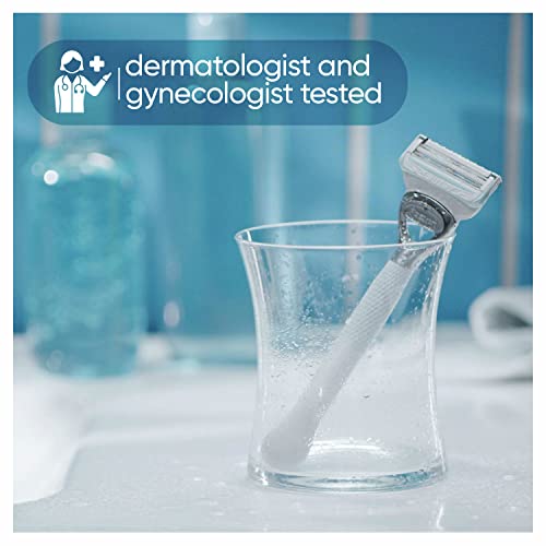 Gillette Venus Intimate Grooming Womens Razor Blade Refills With Bikini Trimmer, 4 Count #TOP6