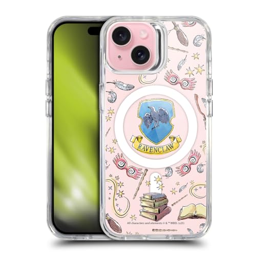 Étui antichoc Harry Potter Serdaigle iPhone 15 compatible MagSafe