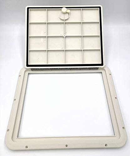 DPI Marine Access Hatch in Marine White (Off White) (16