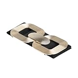Women's Line Detailed Elastic Waist Belt with Plug Buckle Belt for Dress Jacket Shirt Elastic Ladies