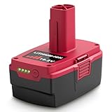 19.2V 6000mAh High Capacity Battery Replacement for Craftsman 19.2 Volt Battery Lithium Ion Compatible with Craftsman C3 XCP 11098 11375, 130279005, 1323903, 11045, 315.115410, 315.11485 Fast Charging