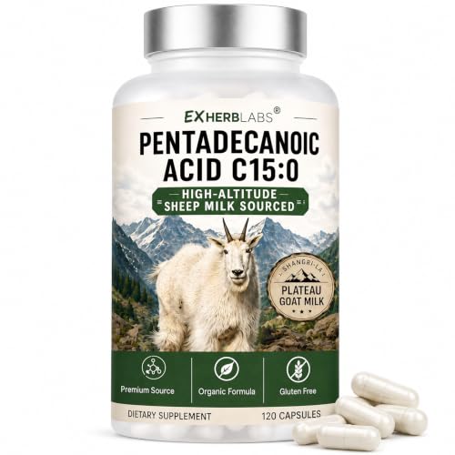 EXHERBLABS Pentadecanoic Acid C15:0 Supplement
