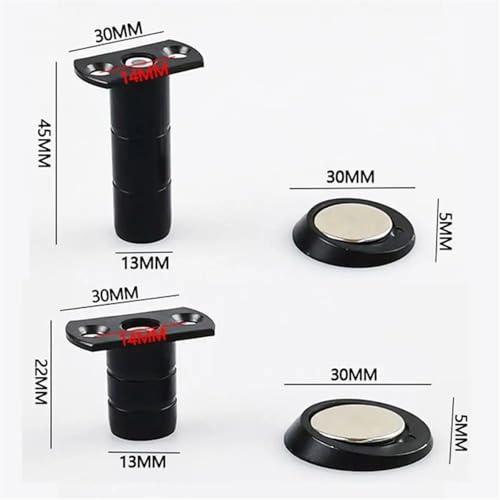 Butée de porte magnétique invisible et support robuste Style 2 - 3