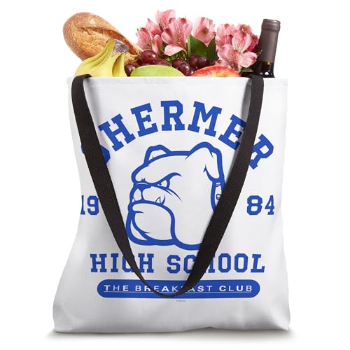 Bolsa Tote Logo Bulldog Shermer High School 1984 miniatura 4