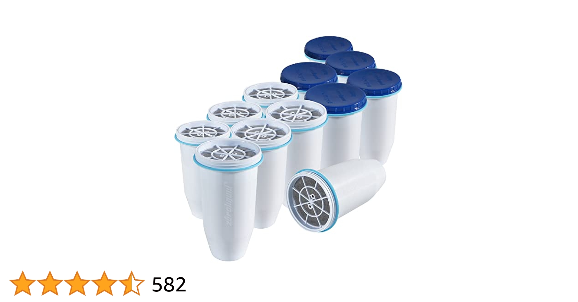Amazon | Zeroliquid ZR-001 交換用浄水フィルター ピッチャーと