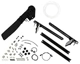 Perception Kayak Rudder Kit - Solo Kayaks, Long Pin, Black