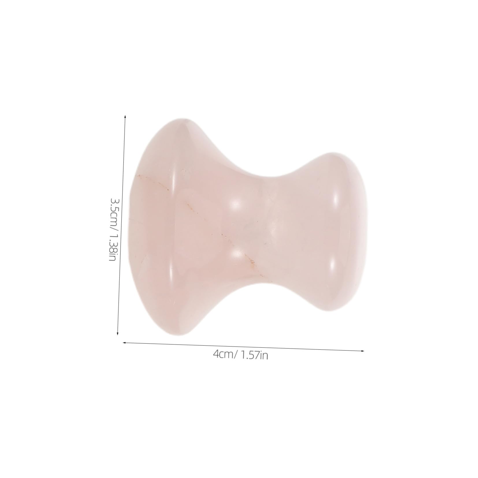3pezzi Rullo di Pietra per Massaggio Viso Pietra Gua Sha per Raschietto Viso Massaggiatore in Cristallo per Spa e Routine di Bellezza