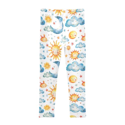 Rabbit The Cloud Girls Leggings Athletic Pants Tights Stretch Bottom2