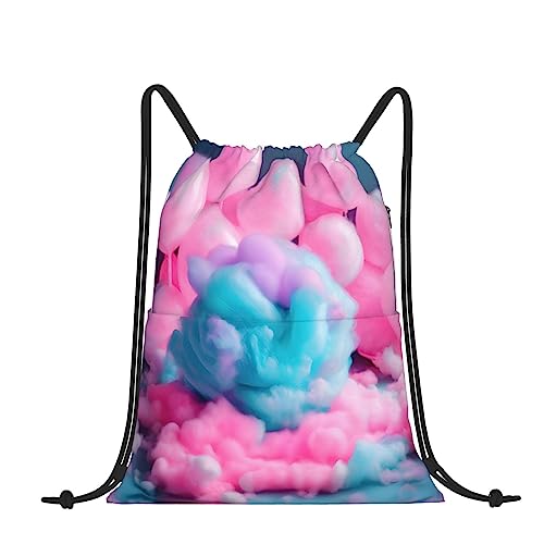 Sac de natation imperméable KoNsev rose avec cordon pour sport et voyage