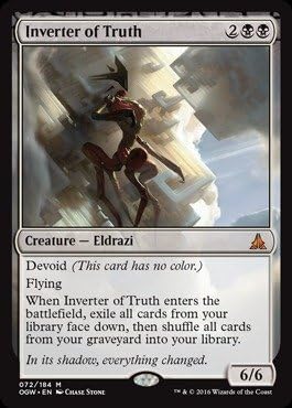 Magic The Gathering - Inverter of Truth (072/184) - Oath of The Gatewatch