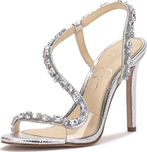 Image of Jessica Simpson Jaycin Embellished Heeled Sandals