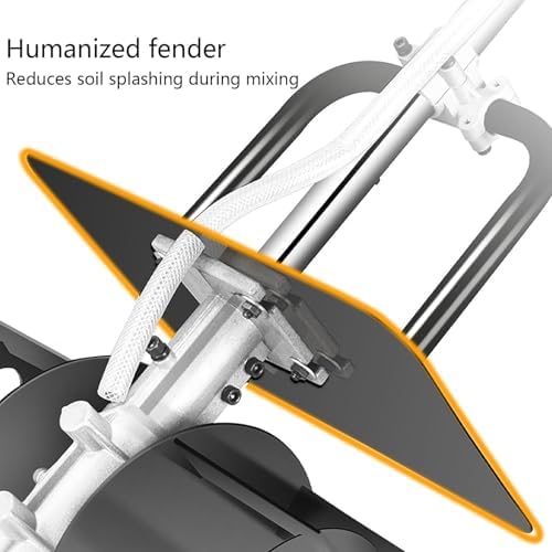 Portable Electric Cement Mixer with Digital Display, 320mm Mixing Width, 1000-2000RPM, 6 Adjustable Speeds, 10m Water Pipe, Ideal for Plaster, Cement, Paint, Fodder Mixing