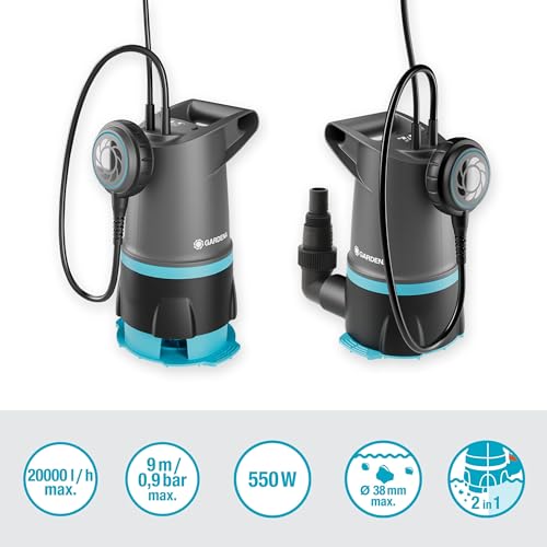 Pompe Submersible Gardena 20000 Basic /h 9018 - vue 3