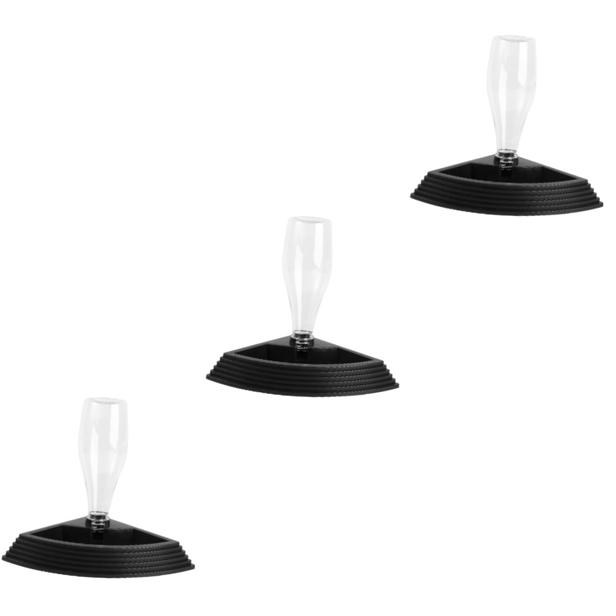 BESPORTBLE 3pezzi Ciotola per Animali Domestici con Dispenser Automatico per Tartarughe e Rettili Erogatore e Cibo con Design Scala e Base Stabile Accessori per Terrario Facile da Pulire e