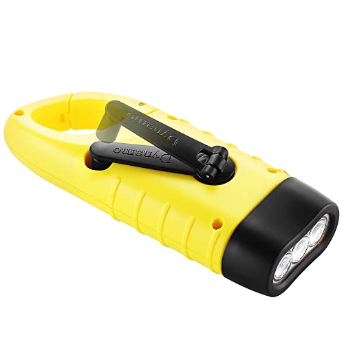 Dynamo Taschenlampe Simpeak LED mit Handkurbel