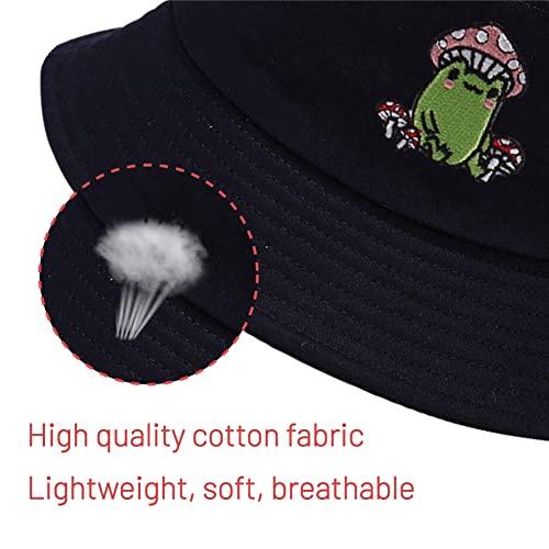 Sombrero tipo Bucket unisex de algodón para verano miniatura 3