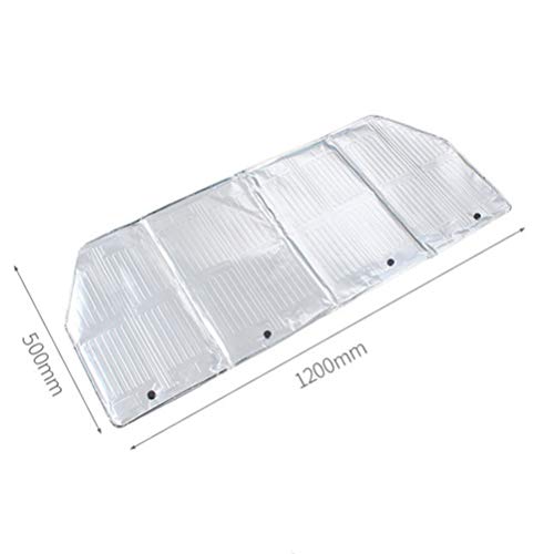 Oil Splatter Guard Kitchen Oil Guard Grease Splatter Guard Foldable Backsplash Protector Aluminum Foil Gas Stove Shield For Stove Screen Protector Stainless Steel Sheet #TOP3