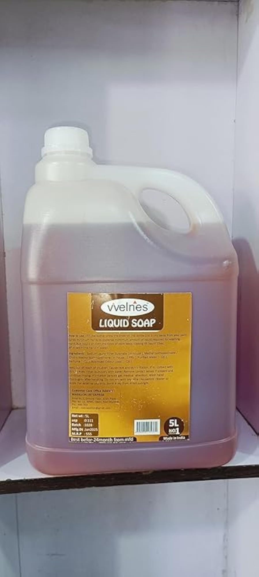 Luxury Musk Scent Hand Wash, Deep Cleansing & Moisturising