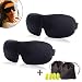 Produktbild Augenmaske Schlaf Eyeshade 3D Augenschutz (2 Stück)
