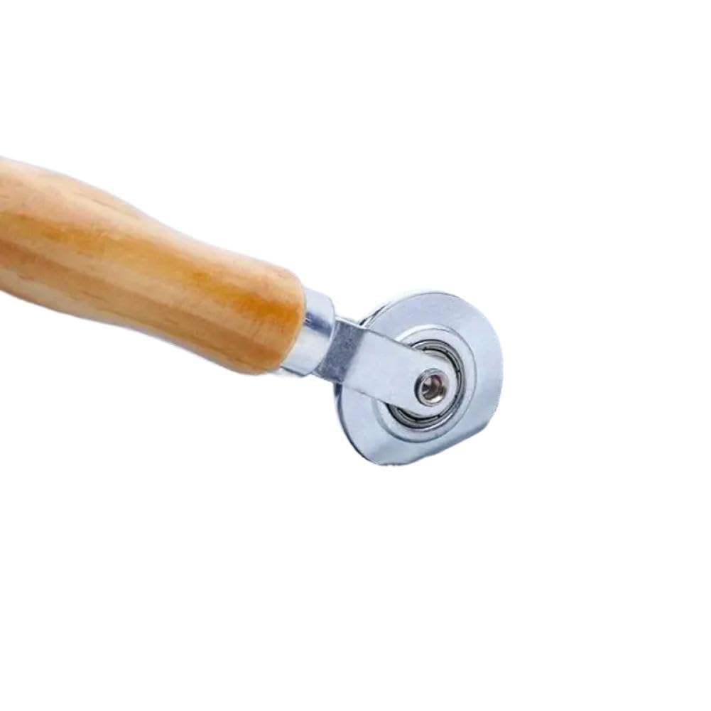 Kit de reparación de neumáticos de coche, rodillo Compatible con coches y motocicletas, rodillo de parche automático con mango de madera(1Pc L)