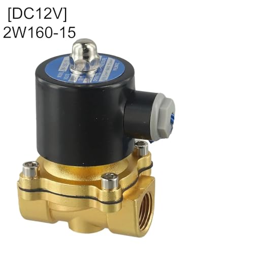 Électrovanne solénoïde DN15 12V 24V 220V vanne électrique laiton - 3
