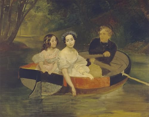 Image sur toile art tableau Zakomelskaya Bryullov décoration murale 60x90