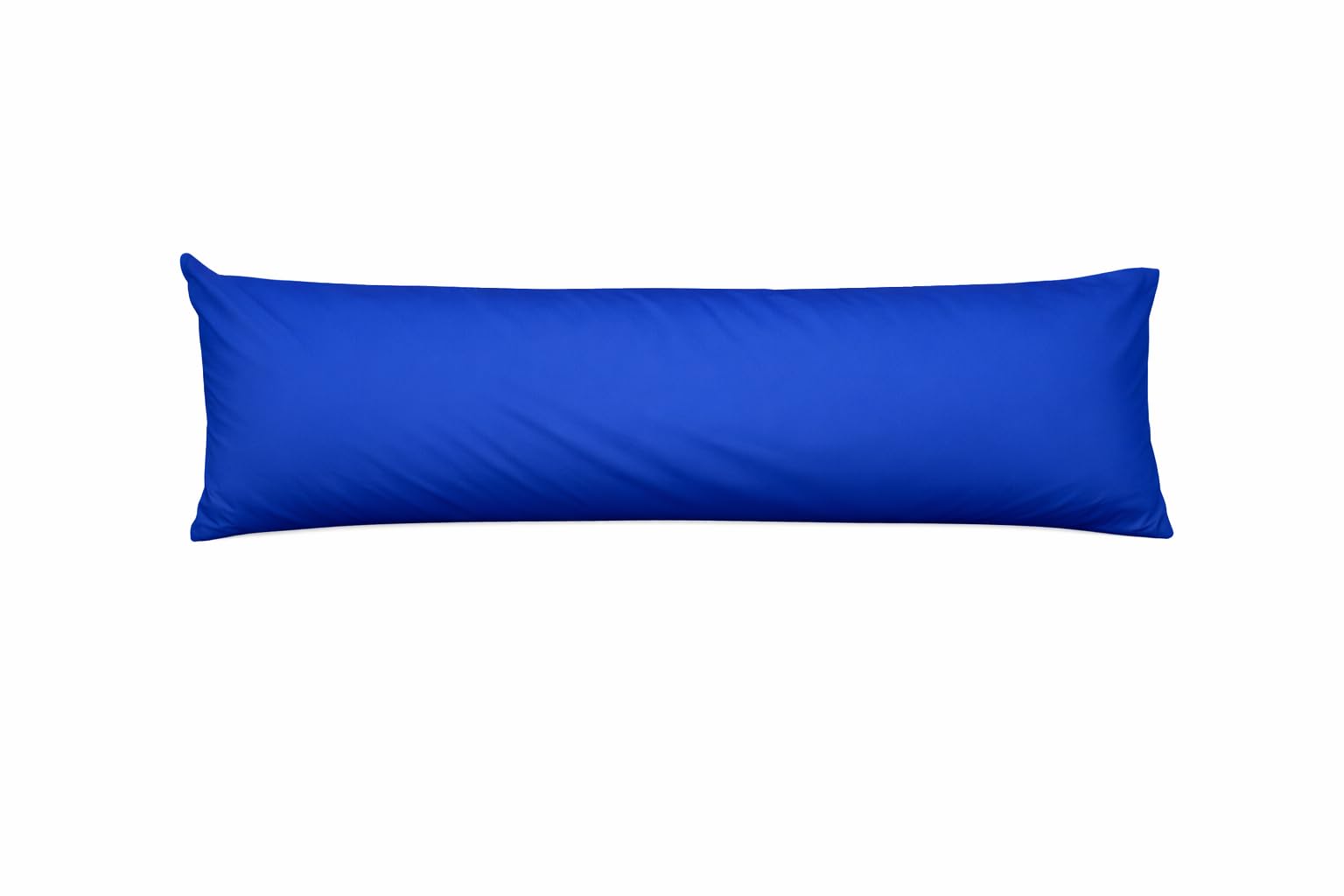 Bolster Pillow Case Long Body Orthopaedic Support Maternity Pregnancy Pillow Case (Small Double 4ft 19" X 48", Royal)