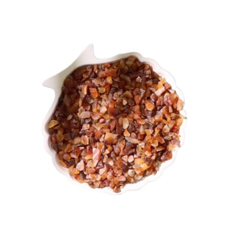 Image of Reiki Crystal Red Carnelian Chips Stone for Vastu Natural Red Carnelian Crystal Chips for Aquarium Home Decor Garden Table Decor Stones Pebble Reiki Gemstones 1 Kg