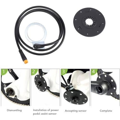 Pannello in lega di alluminio del controller 15A Display UKC3 Kit di conversione del ciclo elettrico Sensore di assistenza al pedale dell'acceleratore a pollice regolatore per monopattino elet