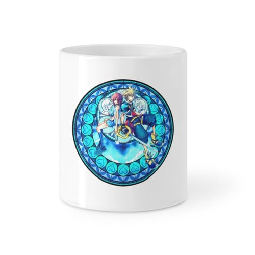 Imagen de YINGD Taza Kingdom Hearts Botella de agua de porcelana