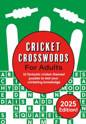 Cricket Crosswords For Adults