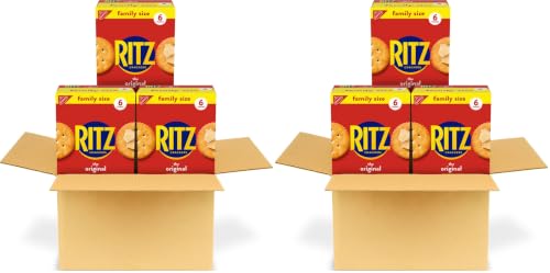 Image of RITZ Original Crackers, Family Size, 3 Boxes (Pack of 2)