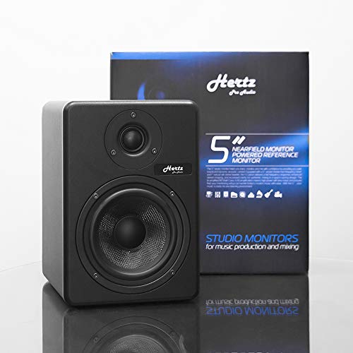 Image of Hertz C-5 2-way near-field studio reference monitors (PAIR)