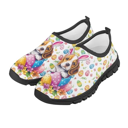 Happy Easter Pattern Running Shoes Low-Cut Sneakers for Boys Girls Big Kids Little Kids Casual Tennis Shoes
